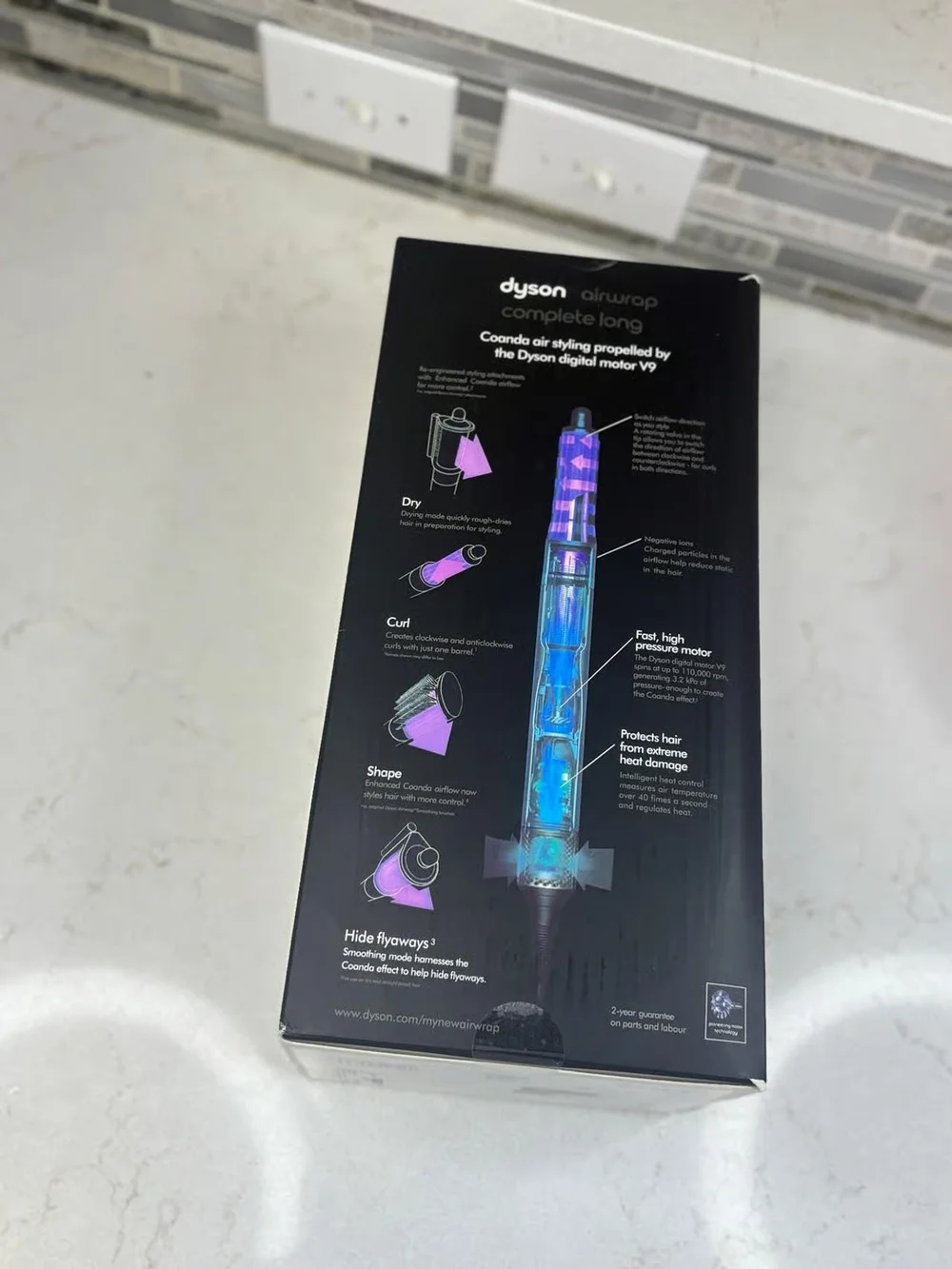 Limited Edition Dyson Airwrap Multi-Styler Complete Long in Pink/Rose Gold